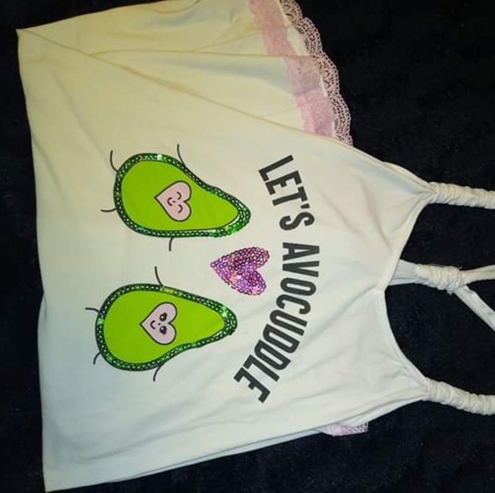 Avocado pj gown